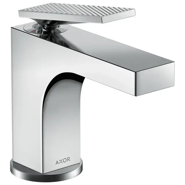 Axor Citterio Смеситель для раковины однорычажный на 1 отверстие с донным клапаном, цвет: хром 39001000
