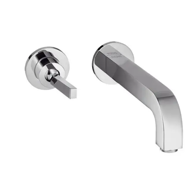 Axor Citterio Смеситель для раковины встраиваемый, внешняя часть, с донным клапаном, цвет: хром 39113000