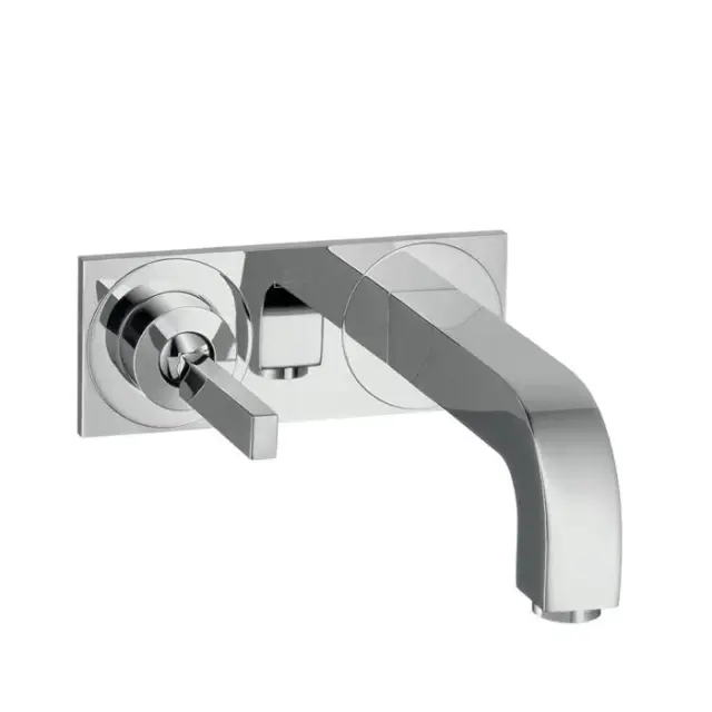 Axor Citterio Смеситель для раковины встраиваемый, внешняя часть, с донным клапаном, цвет: хром 39112000