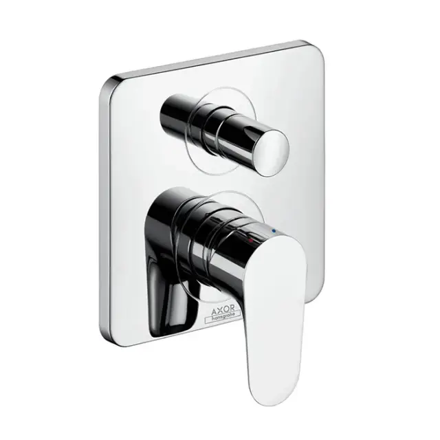 Axor Citterio M Смеситель для ванны встраиваемый на 2 потребителя, внешняя часть, цвет: хром 34427000