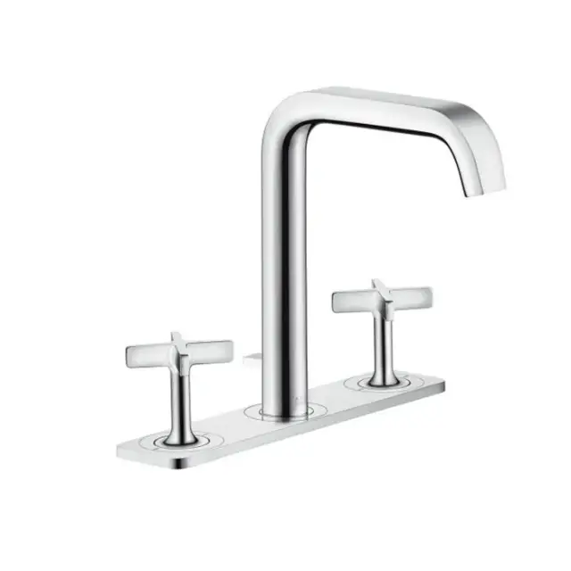 Axor Citterio E Смеситель для раковины двухвентильный на 3 отверстия с донным клапаном, цвет: хром 36116000