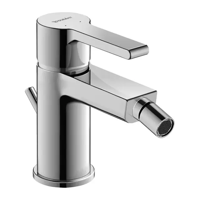 Duravit B.2 Смеситель для биде на 1 отв., излив 12,7 см, цвет хром B22400001010