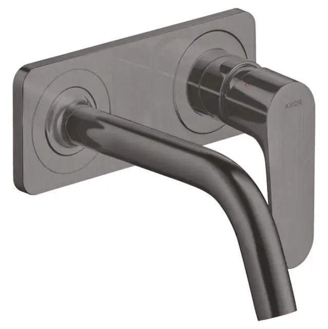 Axor Citterio M Смеситель для раковины встраиваемый внешняя часть, с д/к, цвет: шлиф. черный хром 34112340