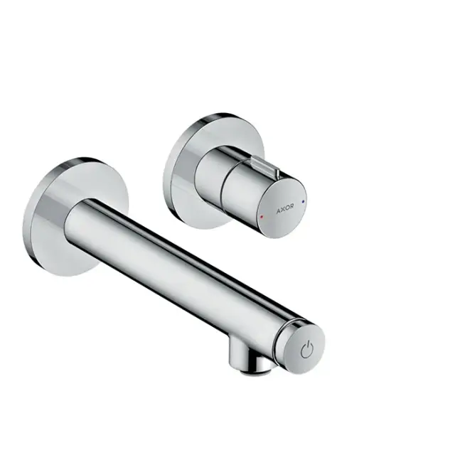 Axor Uno Смеситель для раковины встраиваемый, внешняя часть, с донным клапаном, цвет: хром 45112000