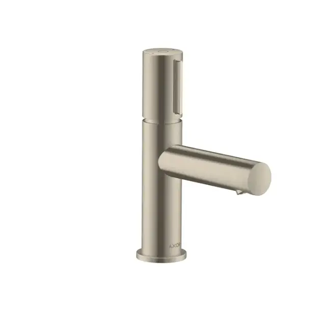 Axor Uno Смеситель для раковины вентильный с донным клапаном на 1 отверстие, цвет шлифованный никель 45015820