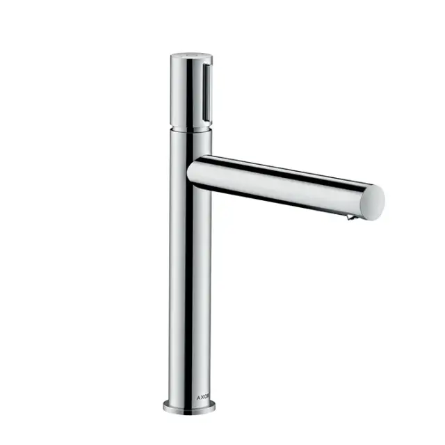 Axor Uno Смеситель для раковины высокий с донным клапаном на 1 отверстие, цвет: хром 45013000