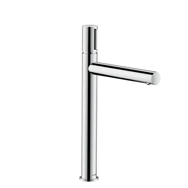 Axor Uno Смеситель для раковины высокий с донным клапаном на 1 отверстие, цвет: хром 45014000