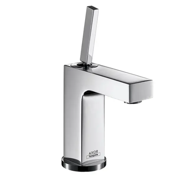 Axor Citterio Смеситель для раковины однорычажный на 1 отверстие с донным клапаном, цвет: хром 39010000