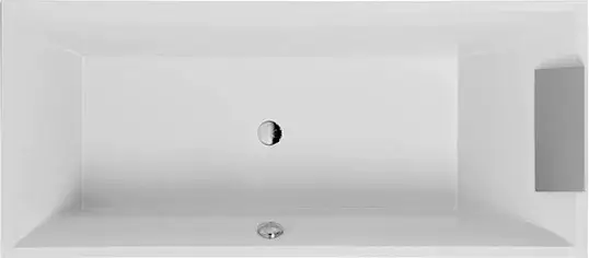 Villeroy & Boch Squaro Ванна из Quaril 180х80 см, цвет Alpin UBQ180SQR2V-01