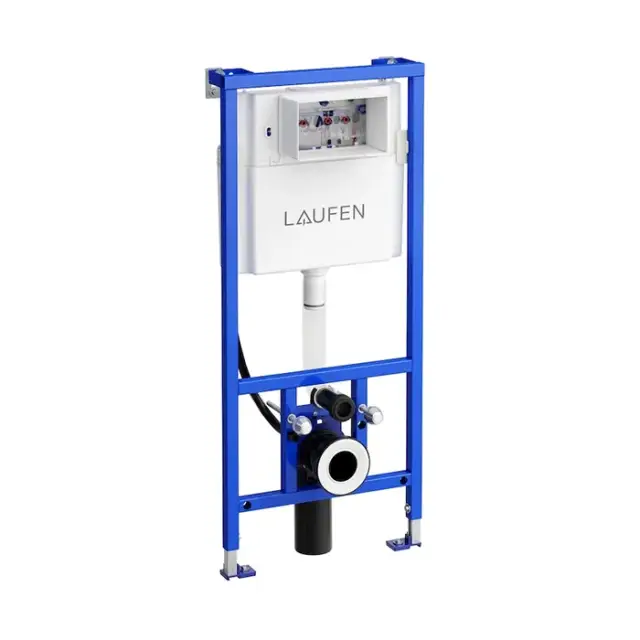 Laufen Installation System Инсталляция с бач. для подв. унитаза, со встр. трубой 8.9466.1.000.000.1