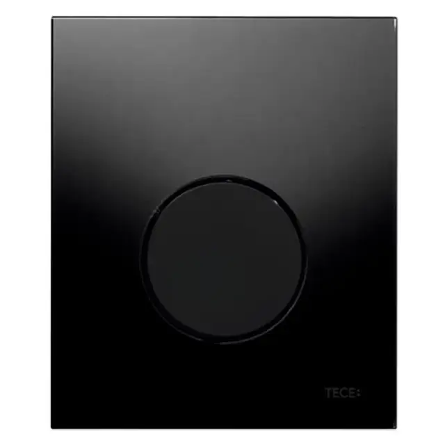 Tece Loop Кнопка смыва для писсуара, стекло, цвет: черный 9242657