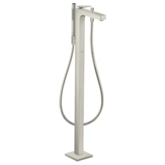 Axor Citterio Смеситель для ванны напольный, однорычажный, с рычаговой рукояткой, цвет: нержавеющая 39471800