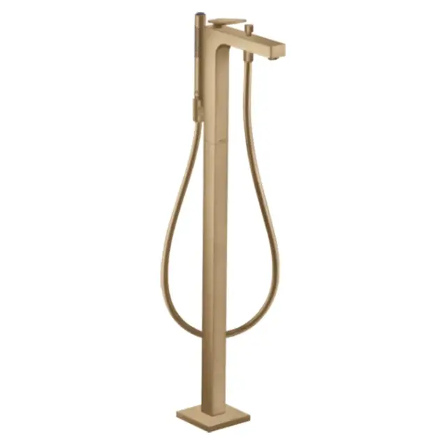 Axor Citterio Смеситель для ванны напольный, однорыч., с рычаговой рукояткой, цвет: шлифов. бронза 39471140