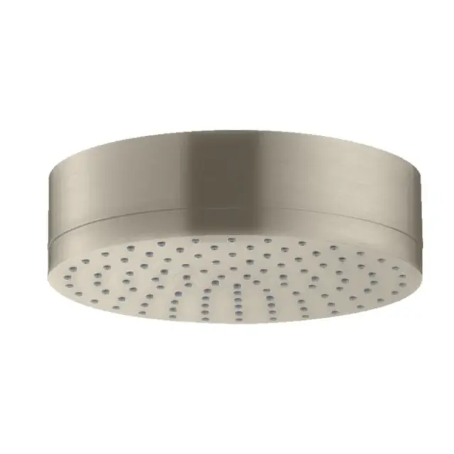 Axor Citterio Верхний душ 18 см, 1 вид струи, цвет: шлифованный никель 28489820