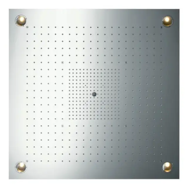 Axor Shower Heaven Верхний душ встраиваемый 97x97 см 3 режима, подсветка, цвет: нержавеющая сталь 10623800