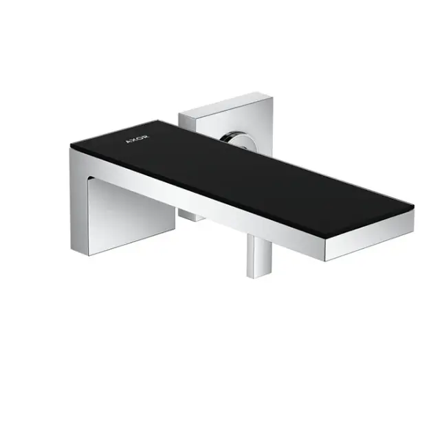 Axor MyEdition Смеситель для раковины встраиваемый внешняя часть, с д/к, цвет: хром/черное стекло 47060600