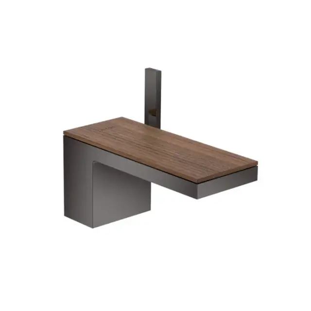 Axor MyEdition Смеситель для раковины на 1 отверстие с донным клап., цвет: полированный черный хром 47012330