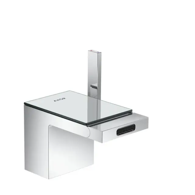 Axor MyEdition Смеситель для биде, однорычажный, с донным клапаном, без панели, цвет: хром 47210000