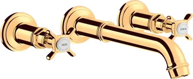 Axor Montreux Смеситель для раковины встраиваемый внешняя часть, с д/к, цвет: полированное золото 16532990