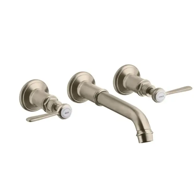 Axor Montreux Смеситель для раковины встраиваемый внеш. часть, с дон. клап., цвет: шлифован. никель 16534820