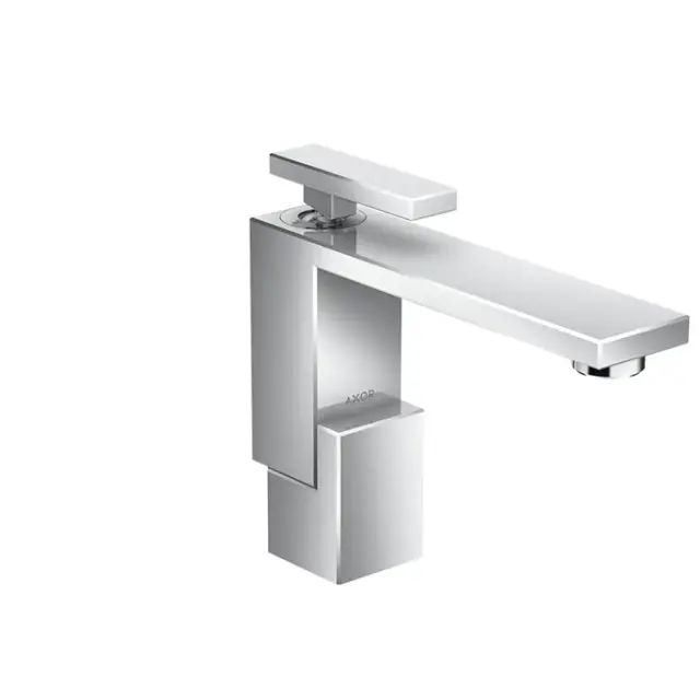 Axor Edge Смеситель для раковины однорычажный на 1 отверстие с донным клапаном, цвет: хром 46010000