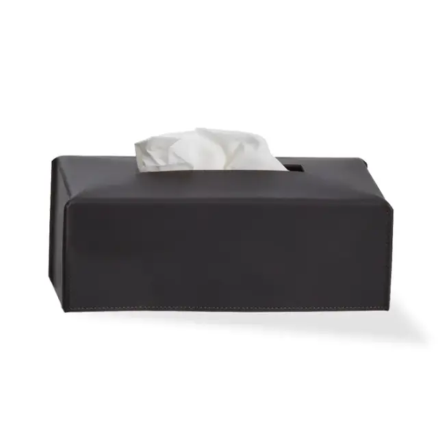 Decor Walther Nappa Салфетница настольная, цвет: черно-коричневый 0938090