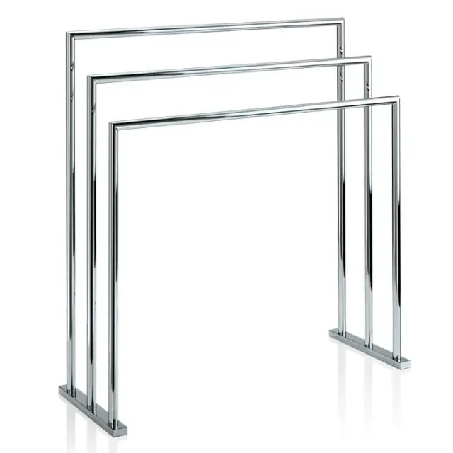 Decor Walther Porzellan HT 9 Полотенцедержатель тройной 70x26xh75 см, напольный, цвет: хром 0500300
