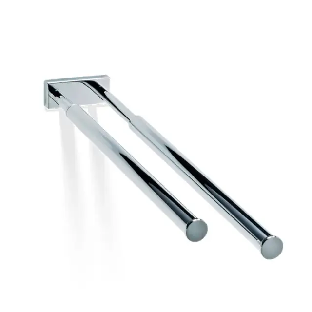 Decor Walther Porzellan DW 735 Полотенцедержатель двойной 53 см, подвесной, цвет: хром 0507400