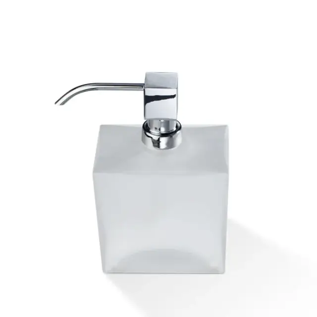 Decor Walther Porzellan DW 955 Дозатор для жидкого мыла, настольный, стеклянная колба, цвет: хром 0838704