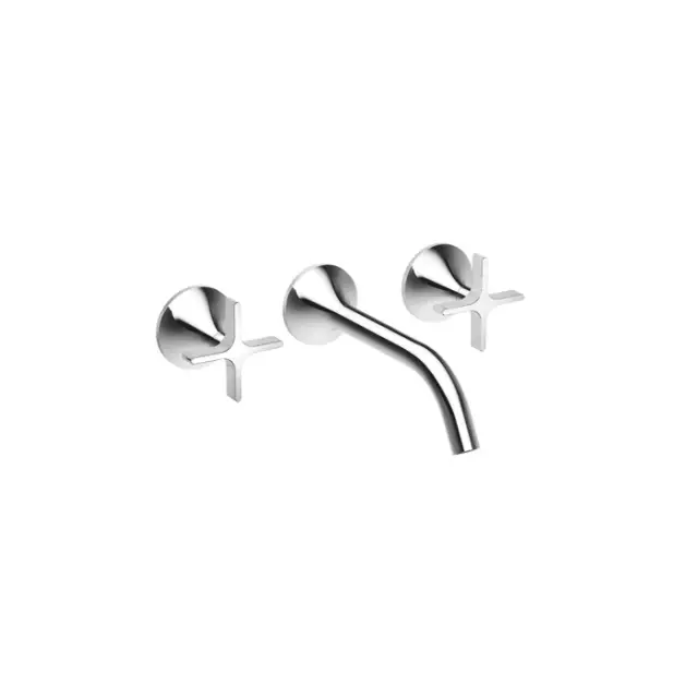 Dornbracht Vaia Смеситель для умывальника настенный без сливного гарнитура, цвет: хром 36712809-00