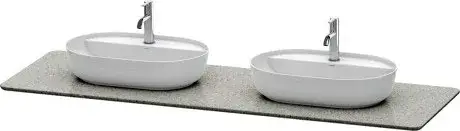 Duravit Luv Столешница для раковины 178,3x59,5x2h см, цвет: кварц. камень серый структ. LU9467B3333