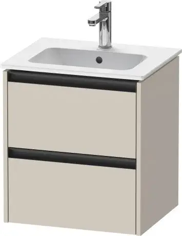 Duravit Ketho.2 Тумба под раковину 51x42x54,9h см, цвет: серо-коричневый супермат. K25261083830000