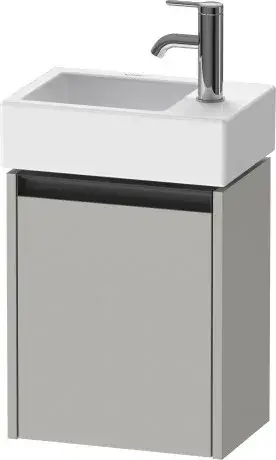 Duravit Ketho.2 Тумба под раковину 36,4x23,8x44h см, цвет: бетонно-серый мат. K25071R07070000