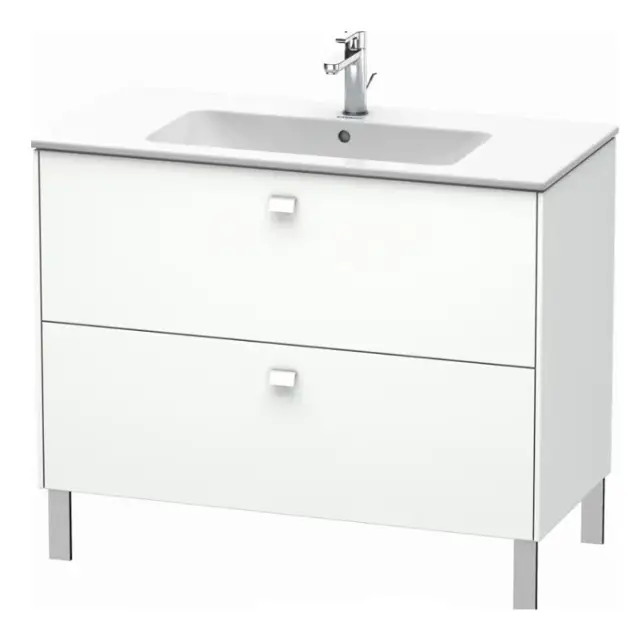 Duravit Brioso Тумба напольная под раковину 102х47,9хh68,3 см, цвет белый матовый BR440301018