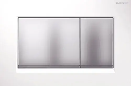 Geberit Sigma 30 Кнопка смыва для инсталляции, цвет: панель белая, клавиша хром матовый 115.883.KL.1