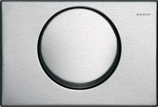Geberit Mambo Кнопка смыва для интсалляции, 1 режим, цвет: нержавеющая сталь 115.751.00.1