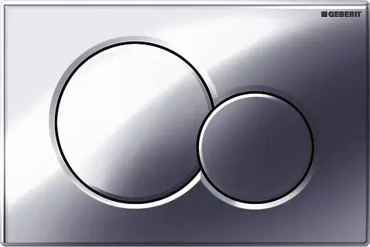 Geberit Sigma 01 Кнопка смыва для инсталляции, пластиковая, цвет: хром глянцевый 115.770.21.5