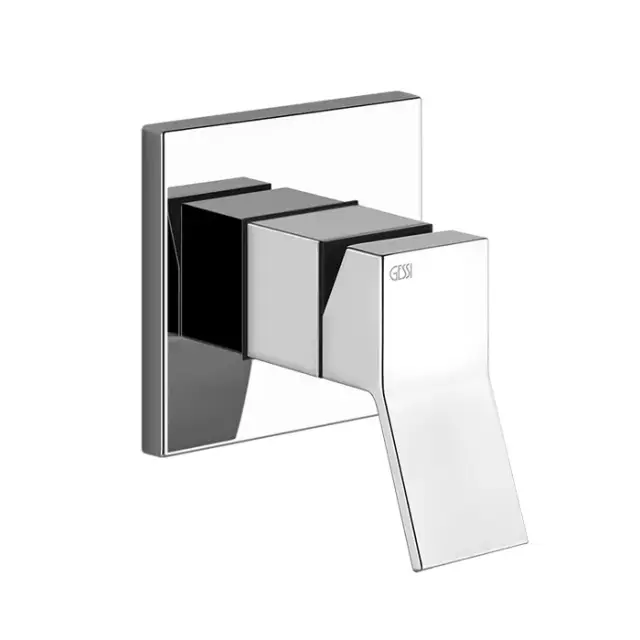 Gessi Rettangolo K Смеситель для душа встраиваемый на 1 потребителя, внешняя часть, цвет: chrome 53109#031