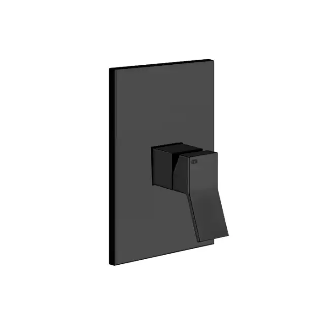 Gessi Rettangolo K Смеситель для душа встраиваемый, 1 потребителя, внешняя часть, цвет: matte black 53061#299