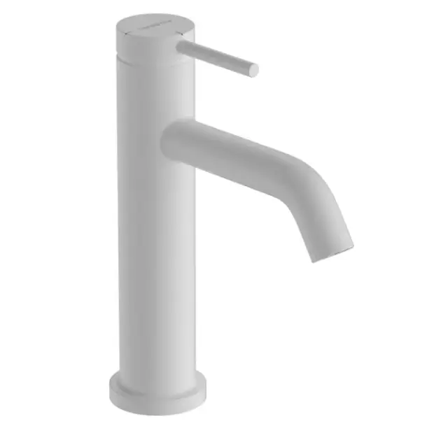 Hansgrohe Tecturis S Смеситель для раковины однорычажный, без донного клапана, цвет: матовый белый 73312700