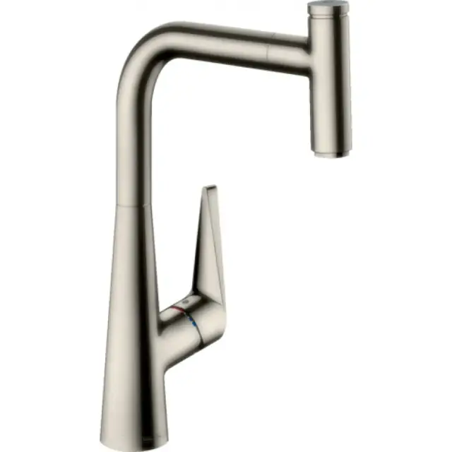 Hansgrohe Talis Select M51 Смеситель для кух. мойки однорыч. 300, с выд. излив. цвет: нержав. сталь 72826800