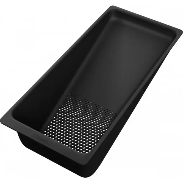 Hansgrohe Многофункциональный дуршлаг F14, цвет: матовый черный 40963000