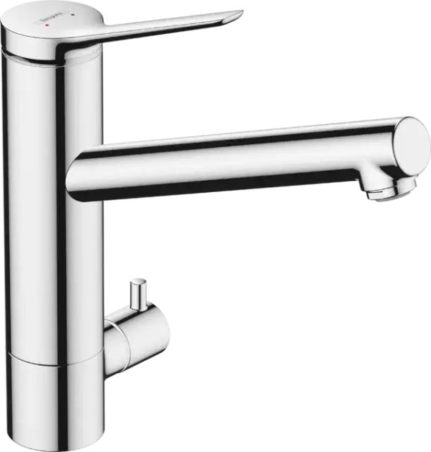 Hansgrohe Zesis M33 Смеситель для кухонной мойки однорычажный 200 CoolStart, цвет: хром 74808000