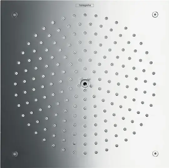 Hansgrohe Raindance Верхний душ встраиваемый в потолок 26 см, 1 вид струи, цвет: хром 26472000