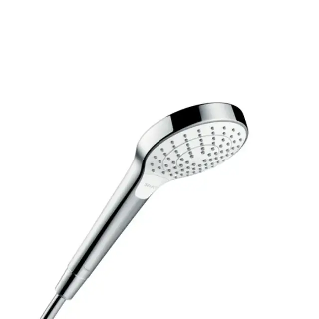 Hansgrohe Croma Select S Ручной душ 3 вида струи Vario EcoSmart, цвет: хром/белый 26803400