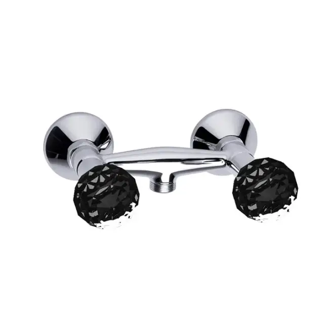 Jorger Florale Crystal Смеситель для душа, цвет: хром/black 600.20.200.000-12