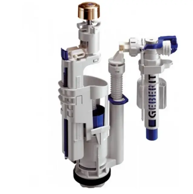 Kerasan Механизм двойного смыва с нижним подводом воды, цвет: Oro 7509K1