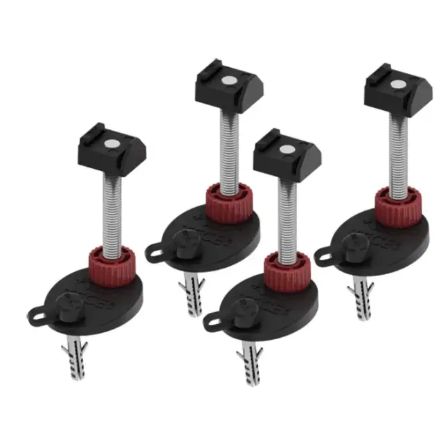 Tece Drainline Комплект опор для сифона, диапазон регулировки, 13,9-18,7 см, 4 опоры 660004