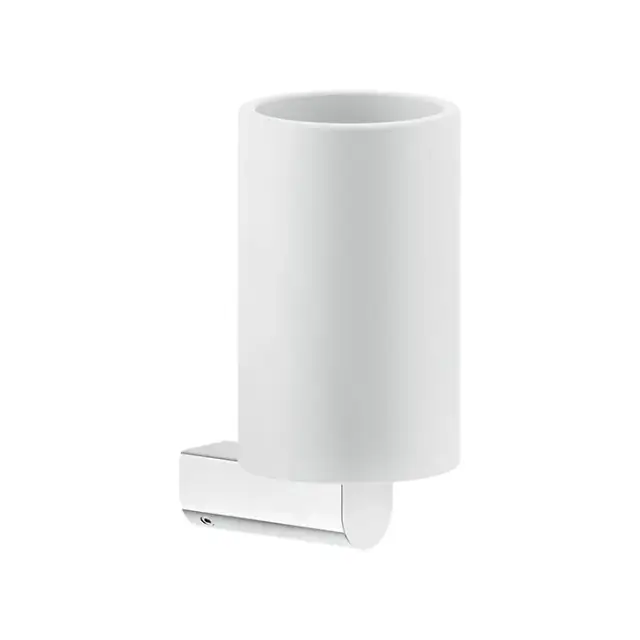 Gessi Rilievo Стакан подвесной, керамический, цвет: chrome 59507#031