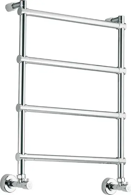 Margaroli Sole 442 Полотенцесушитель водяной для ГВС 53,5х71h (47) нижнее, крепление F, цвет: chrome 4424704CRN
